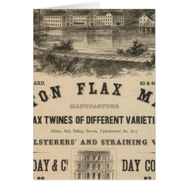 Boston Flax Mills (Devant)