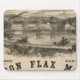 Boston Flax Mills Mouse Pad