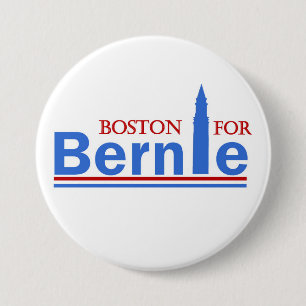 Boston for Bernie 3 Inch Round Button