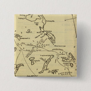 Boston Harbour 2 Inch Square Button