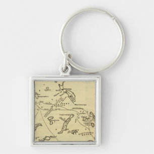 Boston Harbour 2 Keychain