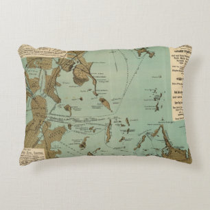 Boston Harbour Decorative Pillow