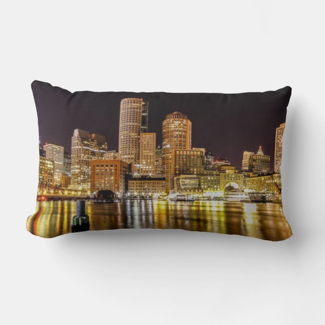 Boston Harbour Lumbar Pillow (Front)