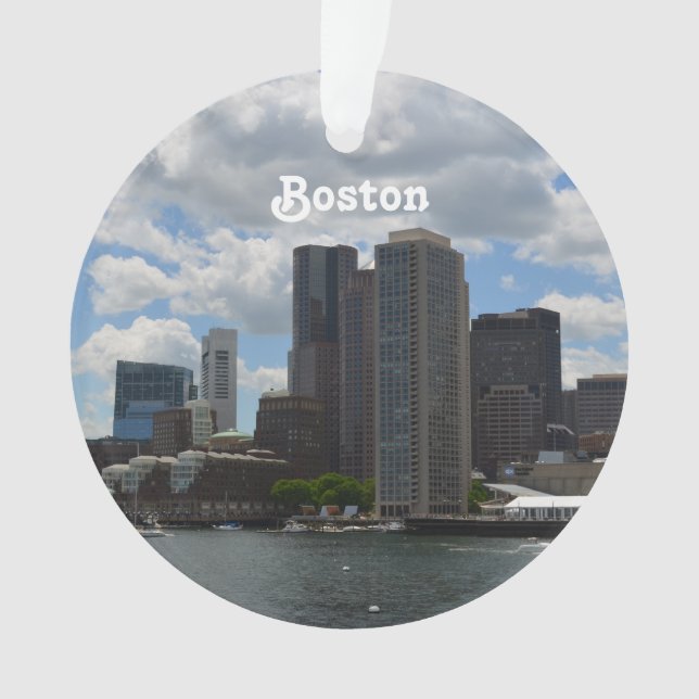 Boston Harbour Ornament (Front)