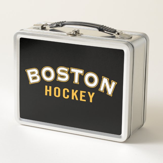 Boston Hockey Lunch Box (Front)
