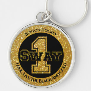 Boston Hockey Sway 1 Keychain
