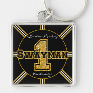 Boston Hockey Swayman 1 Keychain