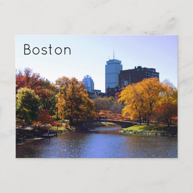 Boston Holiday Postcard (Front)