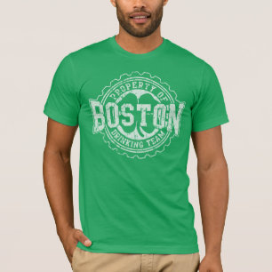 Boston Irish Drinking Team Bottle Cap T-Shirt
