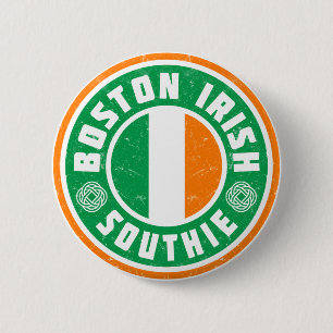 Boston Irish Southie 2 Inch Round Button