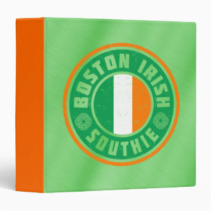 Boston Irish Southie Binder