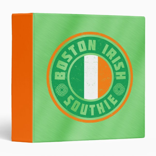 Boston Irish Southie Binder (Front/Spine)