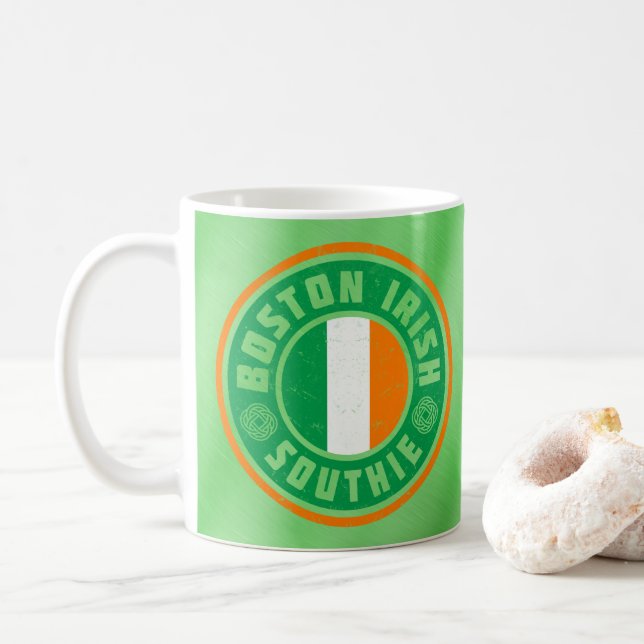 Boston Irish Southie Mug (Avec donut)