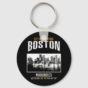 Boston Keychain