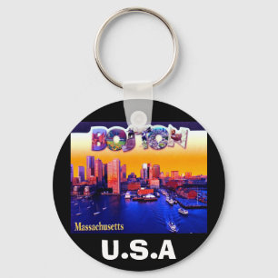 BOSTON KEYCHAIN