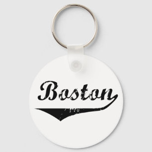Boston Keychain