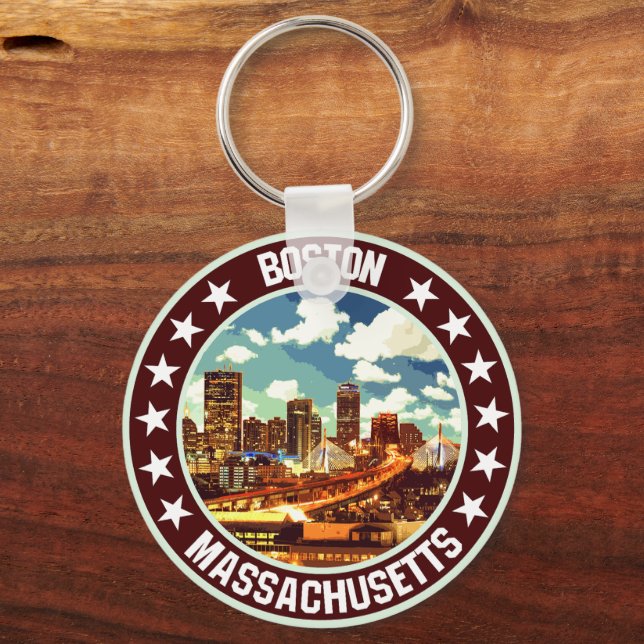 Boston                                             keychain (Front)