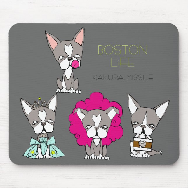 BOSTON LiFE by Kakurai Mouse Pad (Front)