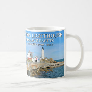 Boston Lighthouse, Massachusetts Coffee Mug