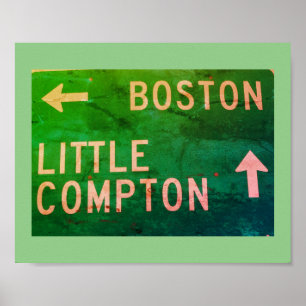 Boston, Little Compton, RI Affiche