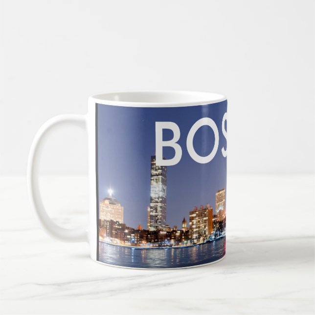 BOSTON MA COFFEE MUG (Left)