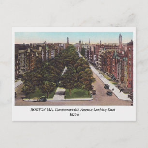 Boston MA, Commonwealth Ave. Afficher la carte pos