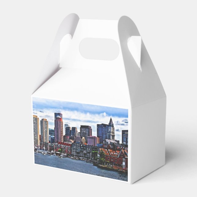 Boston MA - Inner Harbour Favor Box (Front Side)