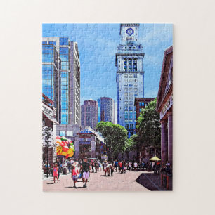 Boston MA - Quincy Market Jigsaw Puzzle