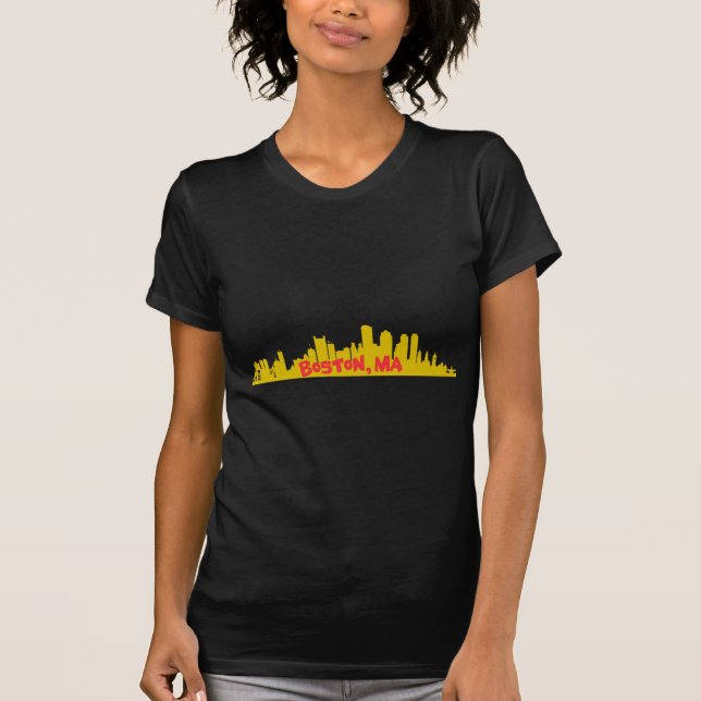 boston ,MA T-Shirt (Front)
