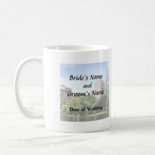 Boston MA - View From Boston Public Garden Coffee Mug