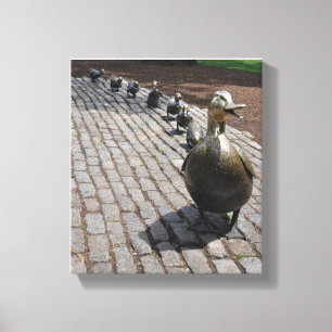 Boston Make Way For Ducklings Canvas Print