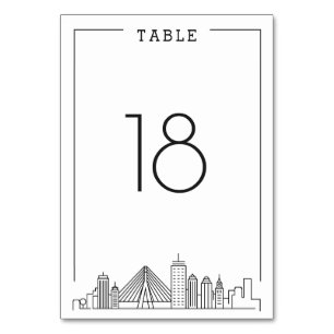Boston, Mariage de masse Numéro de table
