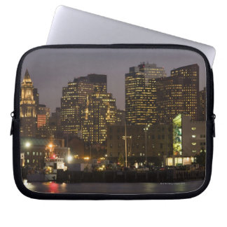 Boston, Masachusetts Skyline Laptop Sleeve