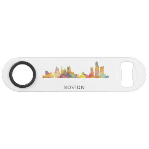 BOSTON MASS. SKYLINE WB1- BAR KEY