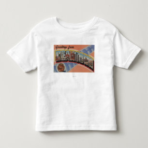 Boston, Massachusetts (Bean Town) Toddler T-shirt