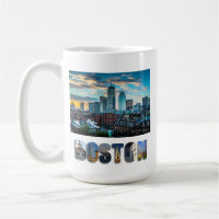 Boston Massachusetts City Skyline Travel Photo