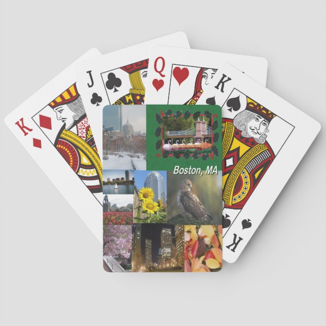 Boston, Massachusetts  Playing Cards (Back)