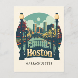 Boston Massachusetts Postcard