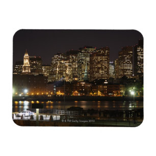 Boston, Massachusetts skyline 6 Magnet