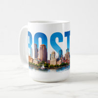 Boston Massachusetts Skyline Historic Travel