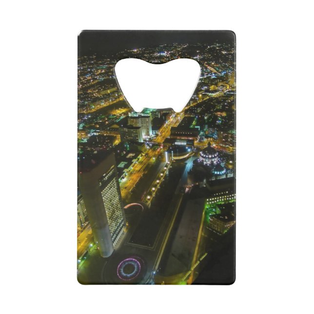 Boston, Massachusetts, USA Wallet Bottle Opener (Front)