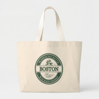 boston massachusetts - wicked pissah large tote bag