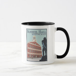 Boston, MassachusettsFaneuil Hall View Mug