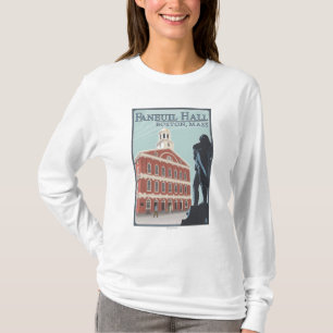 Boston, MassachusettsFaneuil Hall View T-Shirt