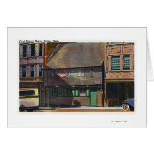 Boston, MassachusettsView of Paul Revere House