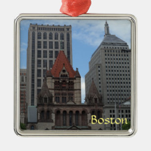 Boston Metal Ornament