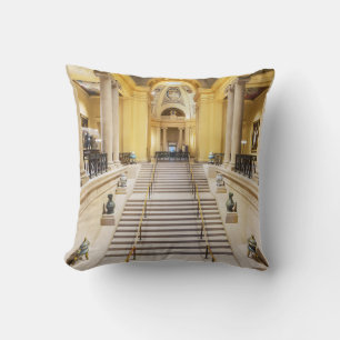 Boston MFA: American Art Landmark Throw Pillow