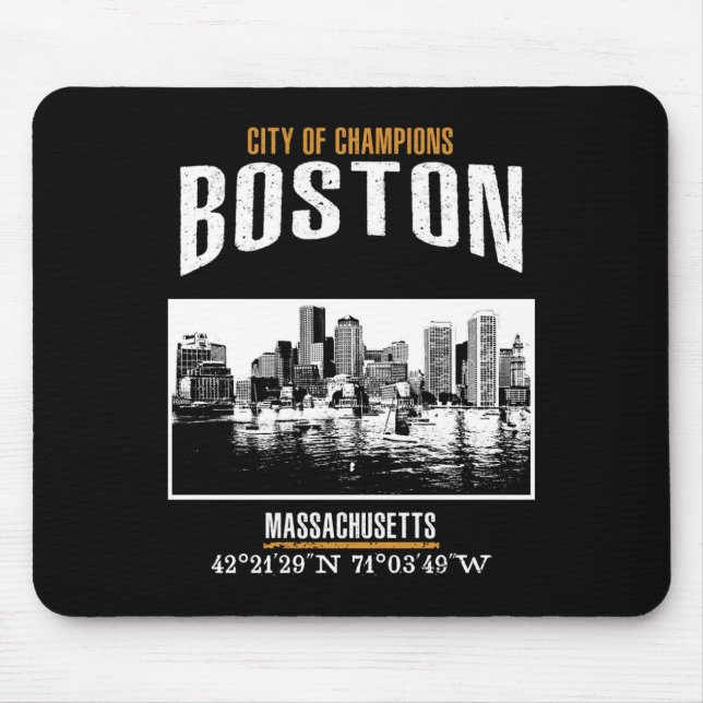 Boston Mouse Pad (Front)