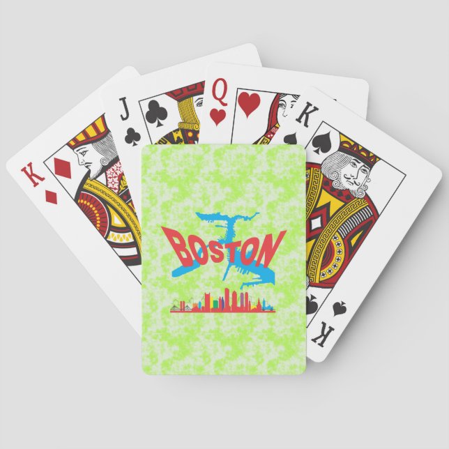 Boston Playing Cards (Back)