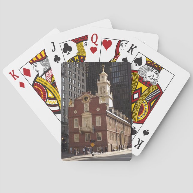 Boston Playing Cards (Back)